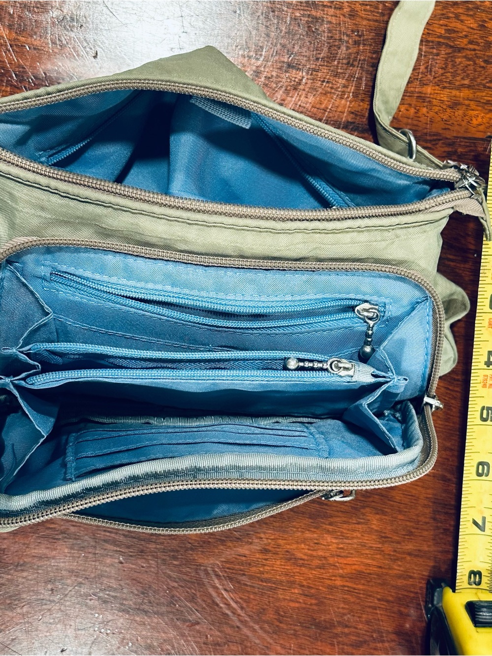 Baggallini Small Tan Fest Cross-Body Bag - Picture 9 of 9
